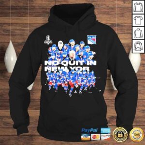 Hoodie NY Rangers New York No Quit Unisex Tee Shirt