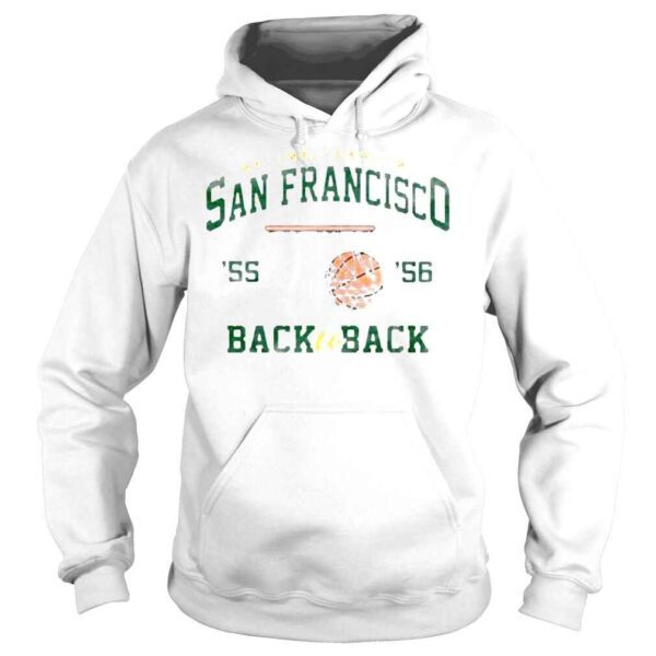 National Champions San Francisco ’55 ’56 Back to Back Shirt - Image 4