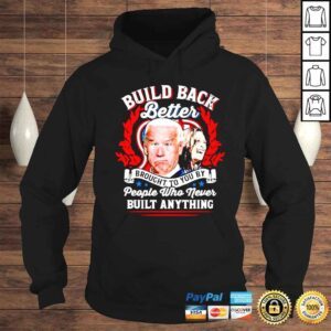 Hoodie Never Built Anything Tshirt