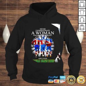 Hoodie Never underestimate a woman who understands hockey and loves Colorado Avalanche signatures 2022 shirt