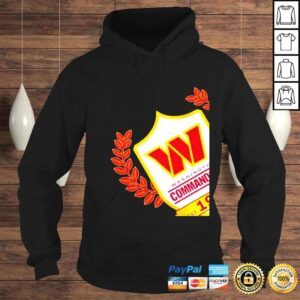 Hoodie New Era Womens Washington Commanders Shield logo shirt