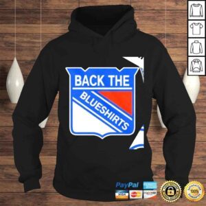 Hoodie New York Rangers back the Blueshirts logo shirt