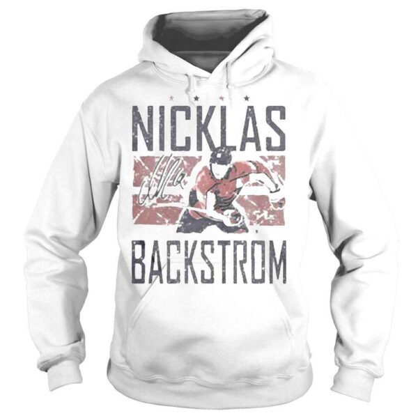 Nicklas Backstrom Bars Signature T Shirt - Image 4