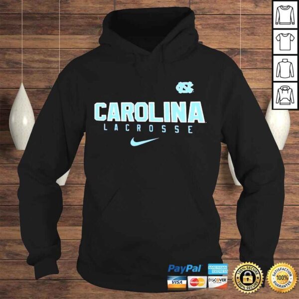 Nike North Carolina Tar Heels Lacrosse 2022 shirt - Image 4