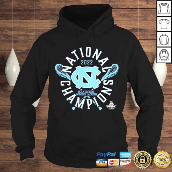 Nike North Carolina Tar Heels National Champions 2022 Ncaa Division I Womens Lacrosse shirt - Image 4