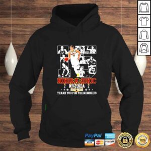 Hoodie Nikola Jokic MVP NBA 2021 2022 thank you for the memories shirt