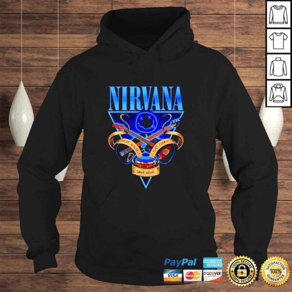 Nirvana krist novoselic kurt cobain dave grohl shirt - Image 4