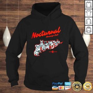 Hoodie Nocturnal Wonderland Massage Club shirt