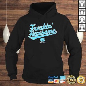 Hoodie North Carolina Baseball Freakin Awesome Shirt 1