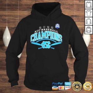 Hoodie North Carolina Tar Heels 2022 ACC Baseball Conference Tournament Champions Tshirt