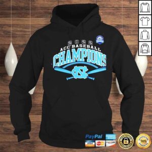 Hoodie North Carolina Tar Heels 2022 ACC Baseball Conference Tournament Champions unisex Tshirt