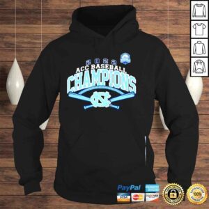 Hoodie North carolina tar heels 2022 acc baseball champions shirt