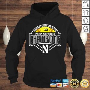 Hoodie Northwestern Wildcats 2022 Softball Big Ten Regular Season Champions Shirt