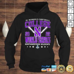 Hoodie Northwestern Wildcats D1 Softball Womens College World Series shirt