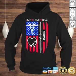 Hoodie Nurse graduation nurse week nursing school nurse us flag shirt