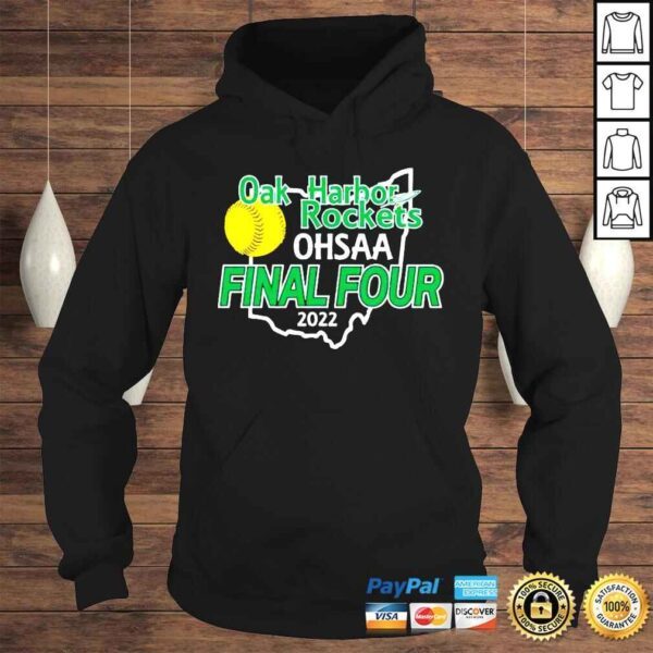 Oak Harbor Rockets Ohsaa Final Four 2022 shirt - Image 4