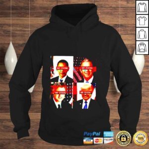 Hoodie Obama George W Bush Bill Clinton and Trump war criminal shirt