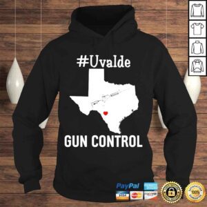 Hoodie Offical Uvalde gun control now pray for Texas shirt