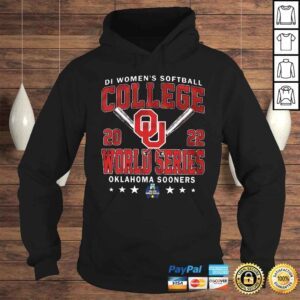 Hoodie Oklahoma Sooners D1 Softball Womens College World Series shirt