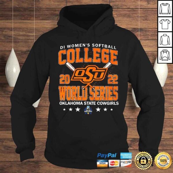 Oklahoma State Cowgirls D1 Softball Womens College World Series shirt - Image 4