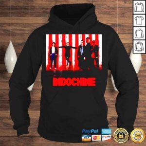 Hoodie On Stage Indochine Rock Band Vintage TShirt