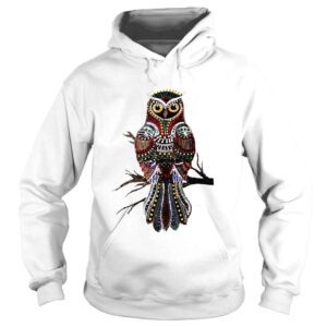 Hoodie Owl art shirt