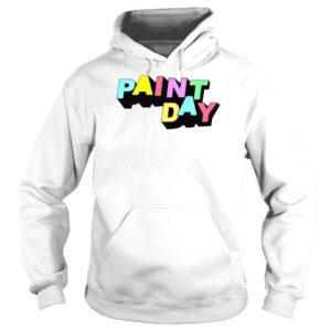 Hoodie Paint Day Shirt