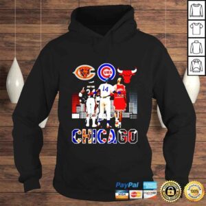 Hoodie Payton 34 Chicago Bears Ernie Banks 14 Chicago Cubs Michael Jordan 23 Chicago Bulls signature shirt