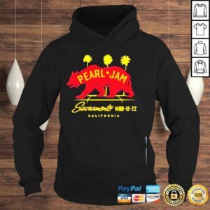 Hoodie Pearl Jam Sacramento California May 18 22 Shirt