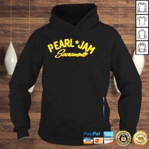 Hoodie Pearl Jam Sacramento Shirt