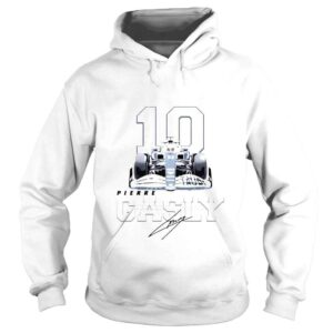 Hoodie Pierre Gasly Formula One F1 Alpha Tauri Racing siganture shirt