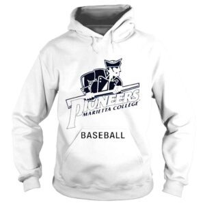 Hoodie Pioneers Marietta College Baseball Name Drop Shirt