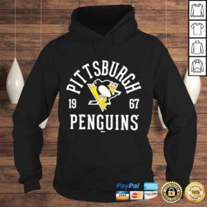 Hoodie Pittsburgh Penguins Majestic Threads Softhand Muscle Shirt