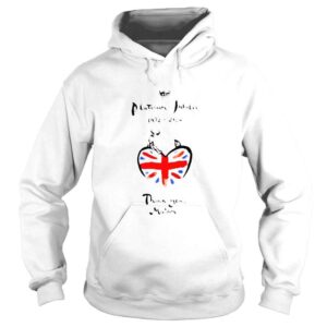 Hoodie Platinum Jubilee Thank You Maam shirt