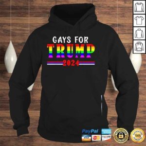 Hoodie Pride month gays for Trump 2024 election vote pround lgbtq shirt