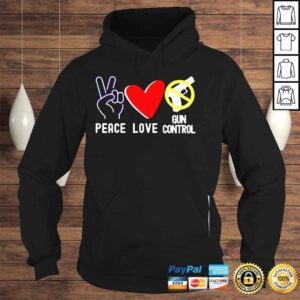 Hoodie Protect children not guns peace love end gun violence shirt