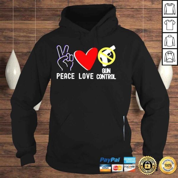 Protect children not guns peace love end gun violence shirt - Image 4