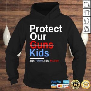 Hoodie Protect our guns kids fun reform now shirt