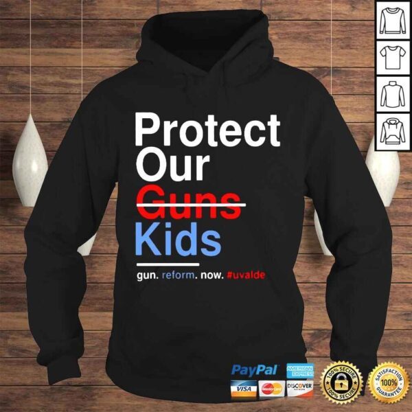 Protect our guns kids fun reform now shirt - Image 4