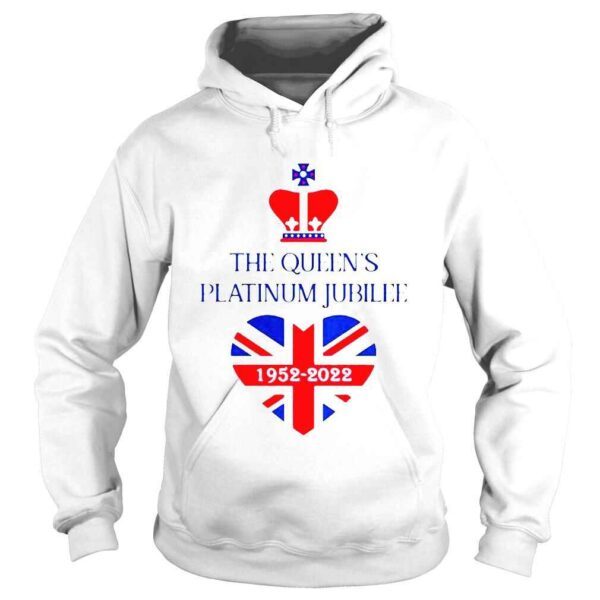 Queen Elizabeth Platinum Jubilee The Queen’s Heart 1952 2022 Shirt - Image 4