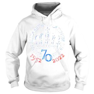 Hoodie Queen Platinum II Platinum Jubilee 1952 2022 shirt