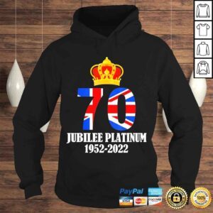 Hoodie Queens platinum jubilee 2022 queens 70th jubilee shirt