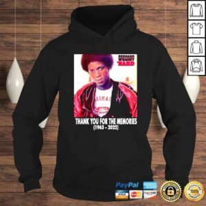 Hoodie RIP Bernard Wright 1963 2022 Thank You For The Memories TShirt