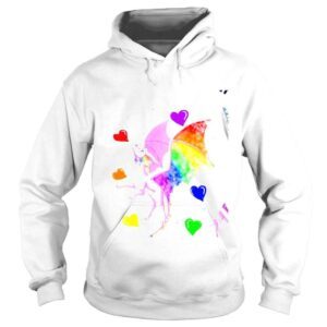 Hoodie Rainbow Dragon for girls LGBT Pride shirt