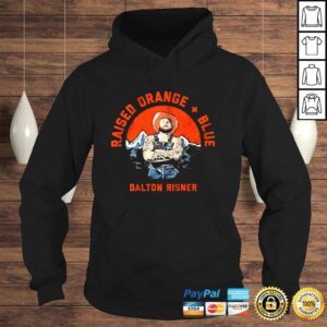 Hoodie Raised Orange Blue Dalton Risner For Denver Broncos Fans Shirt