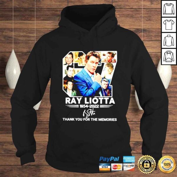 Ray Liotta 19572022 Tribute To Legend Thank You For The Memories shirt - Image 4