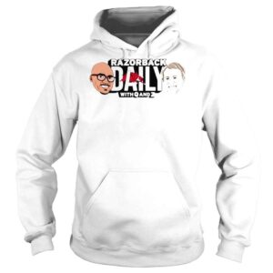 Hoodie Razorback Daily With Q And Z Matt Zimmerman The Razorback Daily Podcast Shirt