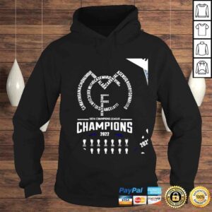 Hoodie Real Madrid FC UEFA Champions League Champions 2022 shirt