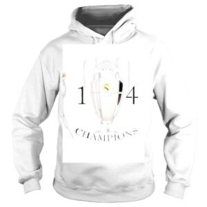 Hoodie Real Madrid UEFA Champions League Final 20212022 Cup Shirt