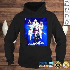 Hoodie Real Madrid Winners Champions League 2021 2022 Tshirt